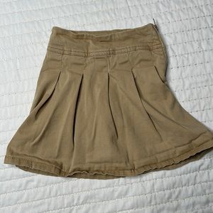 5/$20 Children’s Place 5 Slim Pleated Skort Girls Khaki Skirt School Uniform Kid